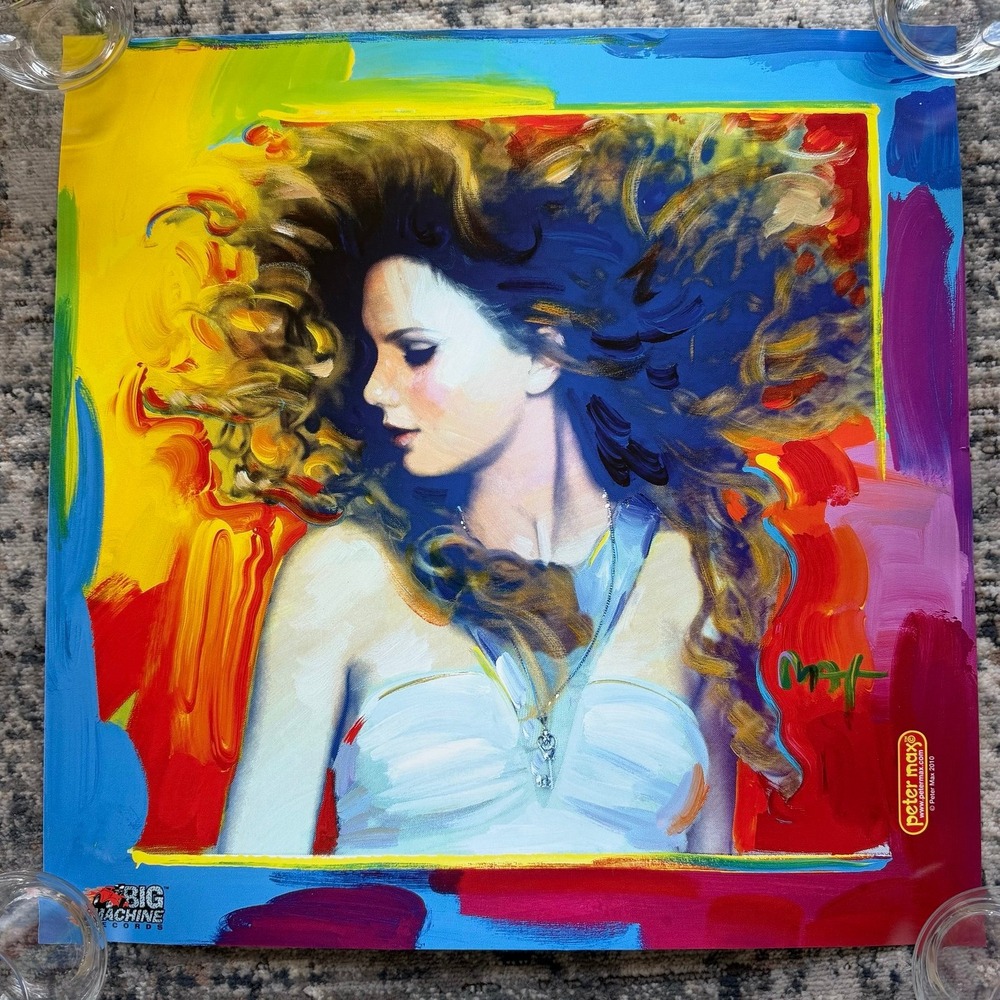 Taylor Swift Peter Max Fearless Lithograph